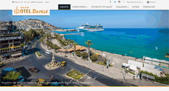 Desktop Screenshot of dericihotel.com